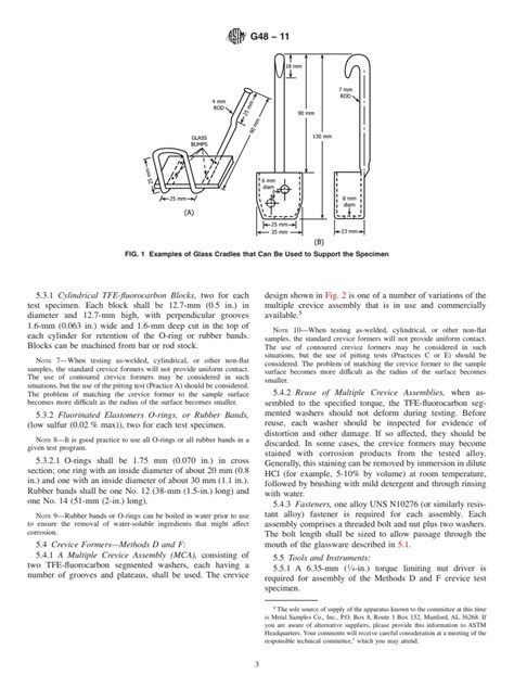 Astm G Standard Test Methods For Pitting And Crevice Corrosion