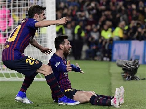 Lionel Messi Double Downs Liverpool In Champions League Semi Final