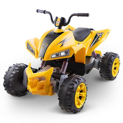 Blitzshark 24V Kids Ride on ATV 4WD Quad 4x75W Powerful 4-Wheeler Elec ...