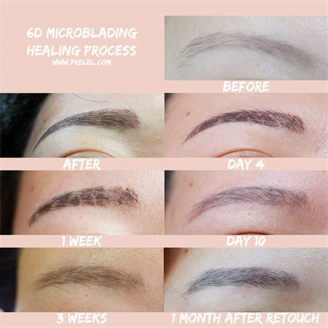 6d Eyebrow Microblading By Browmance Aesthetic Services Review Healing