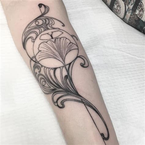 Art Nouveau Flowers Google Search Art Nouveau Tattoo Nouveau