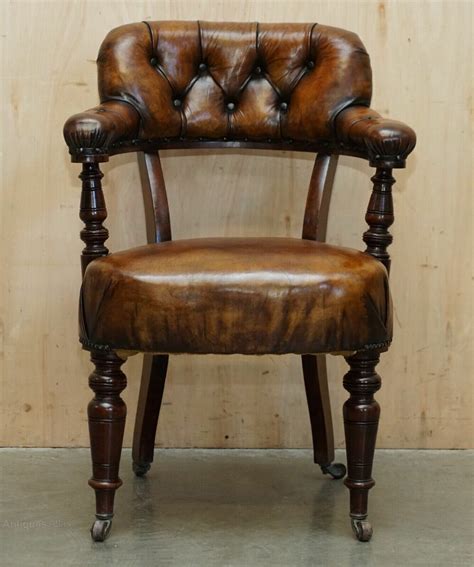 Restored Circa 1830 Chesterfield Captains Armchair Antiques Atlas