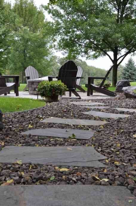 Gravel Driveway Landscaping Paver Pathway Stepping Stone Walkways