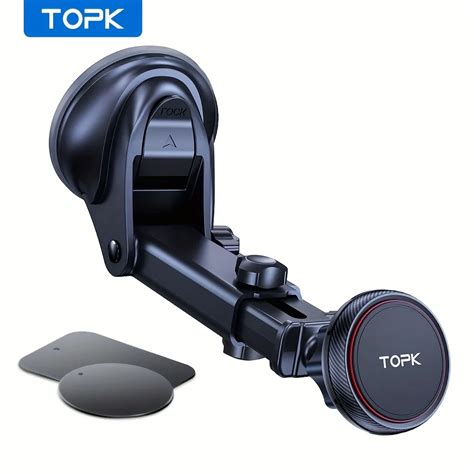 Topk Soporte Magn Tico De Tel Fono Para Coche Brazo Telesc Pico