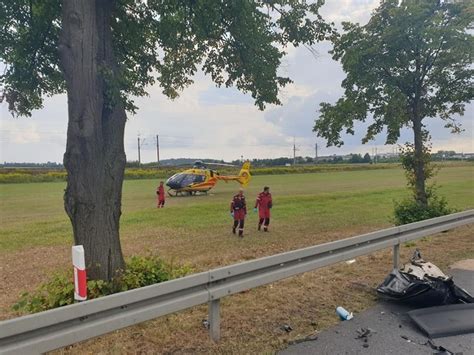 Trzy osoby nie żyją Śmiertelny wypadek na obwodnicy Świebodzina Głos