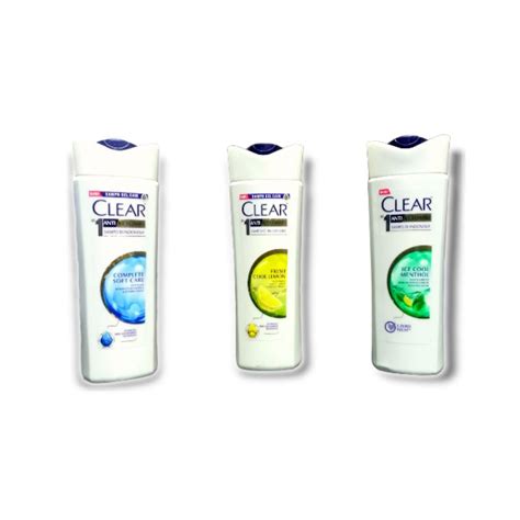 jual clear shampo complete soft care ml shopee indonesia