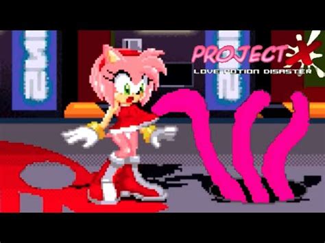 Amy Sonic Vs Tentacle Monster Project X Love Potion Disaster