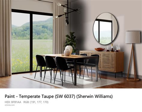 Sherwin Williams Temperate Taupe Sw 6037 Paint Color Codes Similar