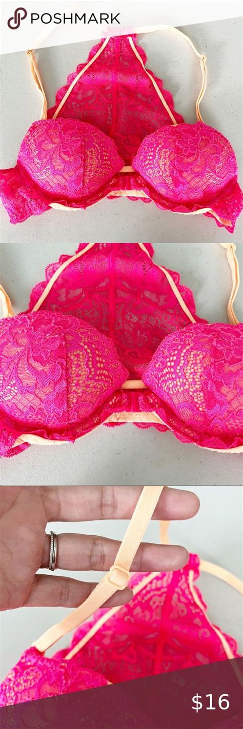 Victoria S Secret Pink The Date Racerback Push Up Bra Victoria S Secret Pink Push Up Shop My