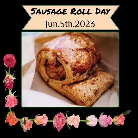 Sausage Roll Day Template Postermywall