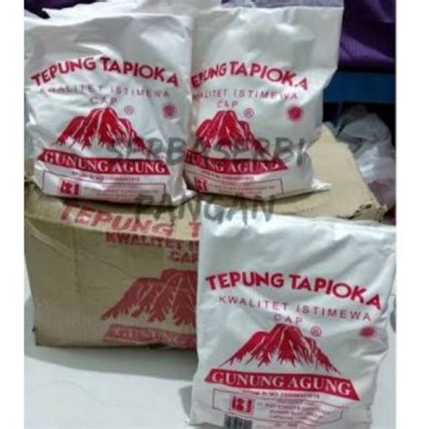 Jual Sagu Gunung Agung 500gram Tepung Tapioka Shopee Indonesia