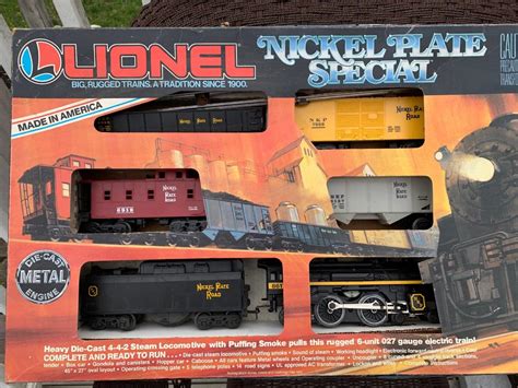 LOT 97R Lionel Train Set Nickel Plate Special 027 Gauge EstateSales Org