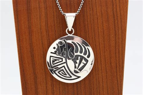 Hopi Bear Paw Pendant Lema S Kokopelli Outlet