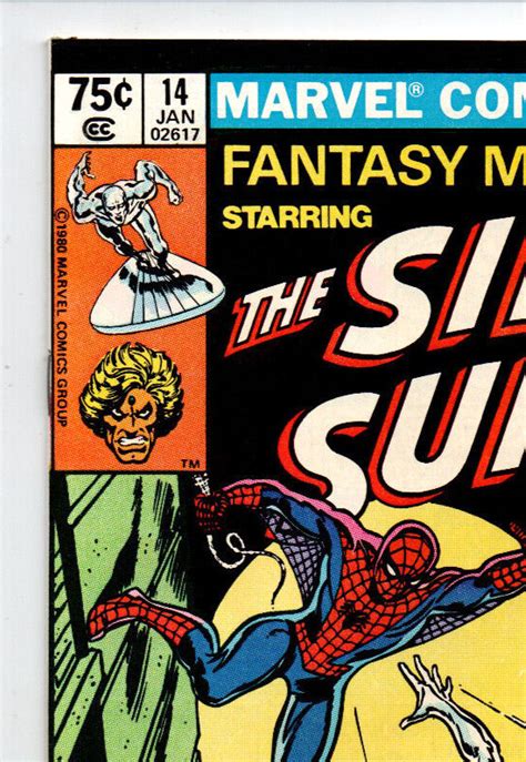 Fantasy Masterpieces 14 Newsstand Reprint Silver Surfer Vs Spider