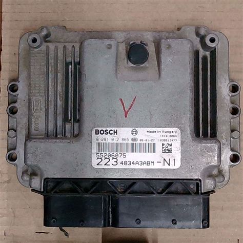 Centralina FIAT Doblo 1 9 MultiJet 0281012865 Bosch EcuStore