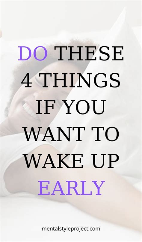 How To Wake Up Early And Not Feel Tired Easy Steps Artofit