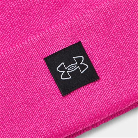 Under Armour Halftime Womens Beanie Pink 1373101 652