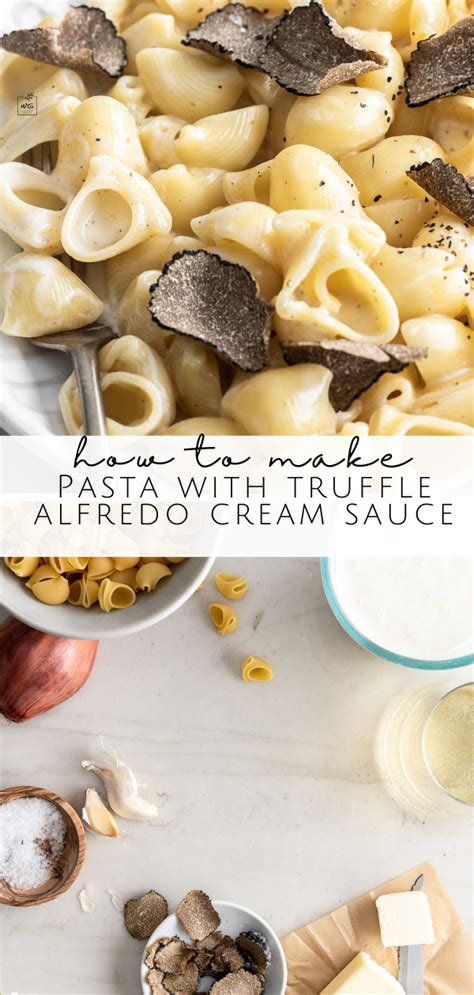 Truffle Cream Sauce Recipe Cream Sauce Winter Baking Truffle Cream