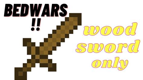 Wood Sword Only Challenge On Bedwars This Was Crazy Make Sure To Like