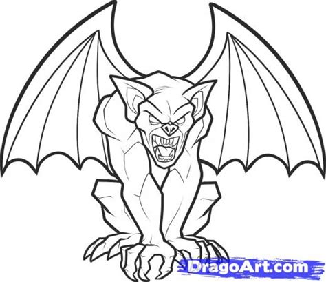 Gargoyle Drawing At Getdrawings Free Download