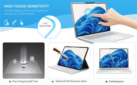 Amazon Megoo Pack Glass Screen Protector For Surface Laptop