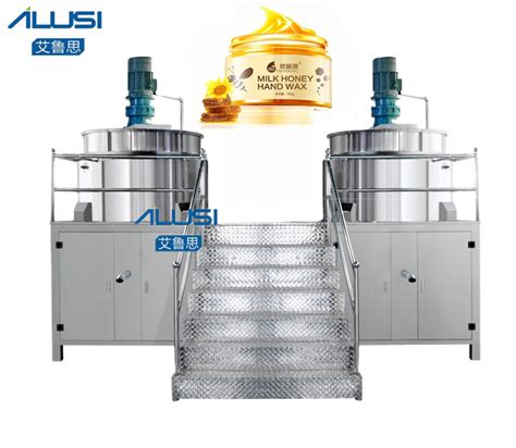 Industrial Chemical Jacketed Mixer Tank With Agitator Liquid Soap