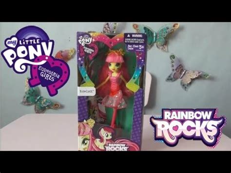 Обзор куклы МЛП Эквестрия Герлз Рейнбоу Рокс. Overview doll MLP ...
