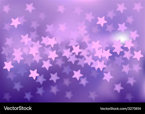 Purple Stars Background