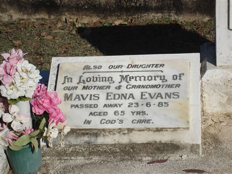 Mavis Edna Love EVANS (1920-1985) - Find a Grave Memorial