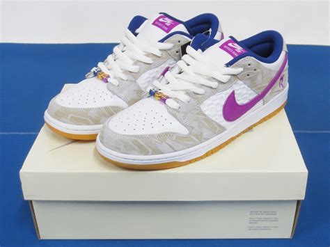 【未使用に近い】未使用★rayssa Leal × Nike Sb Dunk Low Prm Pure Platinumvivid