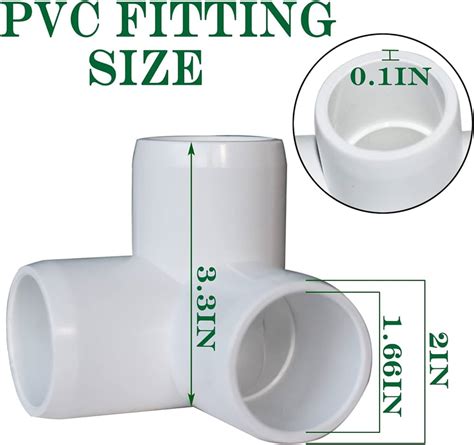 3 Way Pvc Pipe Fitting Elbow Fitting For Build Heavy Duty 42 Off