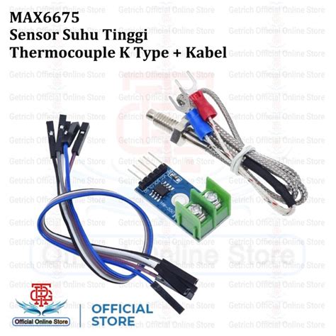 Jual Max K Type Thermocouple Temperature Temperatur Module Suhu