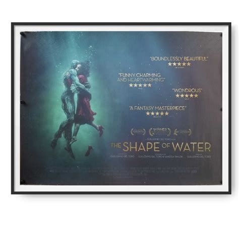 The Shape of Water (2017) Original UK Quad Poster - Cinema Poster Gallery