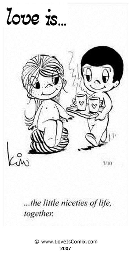 Love Is Kim Casali 2007 Love Is Cartoon Love Is Comic True Love