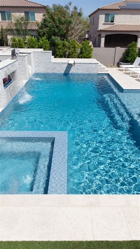 StoneScapes Puerto Rico Blend Aqua White NPT Pool Finishes Pool