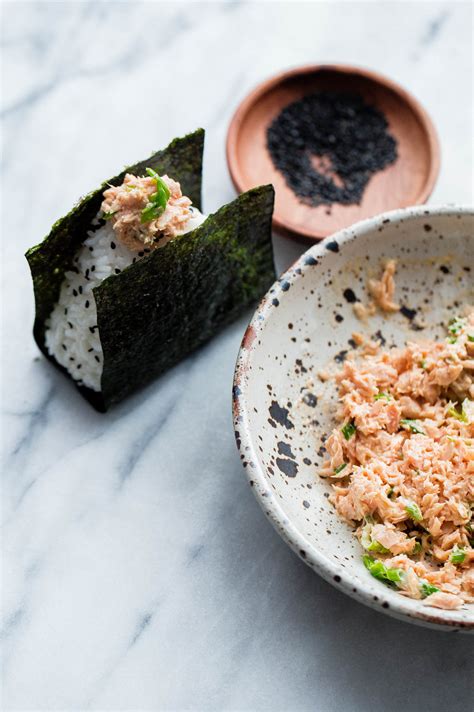 Spicy Tuna Onigiri A Beautiful Plate