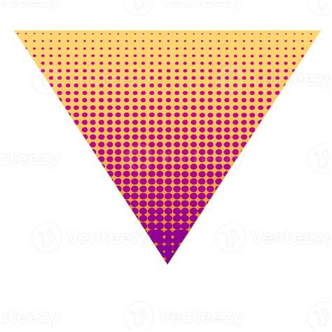 Colorful Halftone Geometric Shape 16348747 Png