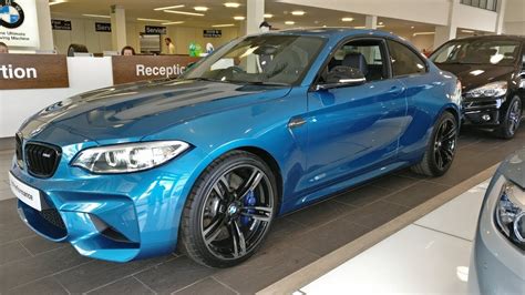 Bmw M2 Coupe In Long Beach Blue At Bmw York Youtube