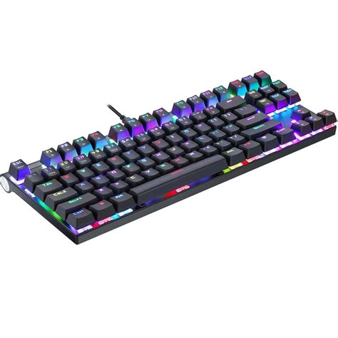 Teclado Mec Nico Gamer Motospeed Ck Rgb Switch Outemu Blue