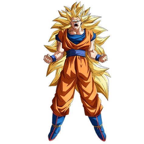 Str Ssr Super Saiyan 3 Goku By Gacharobin On Deviantart