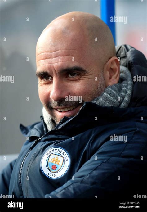 Manchester City S Manager Pep Guardiola Stock Photo Alamy