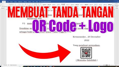 Tanda Tangan Digital Cara Membuat Tanda Tangan QR Code Dengan Logo