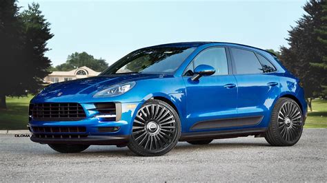 Porsche Macan Custom Forged Wheel Rims.