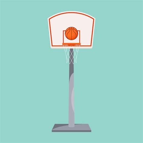 Ilustração vetorial de basquete e bola fundo gráfico Vetor Premium