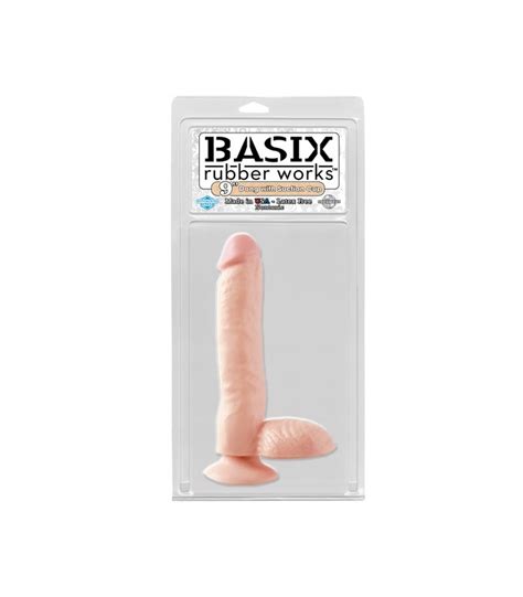 Basix Pene De Gelatina Succion Natural Cm Vibralia