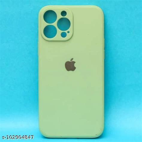 The Hatke Light Green Candy Silicone Case For Apple Iphone 13 Pro Max