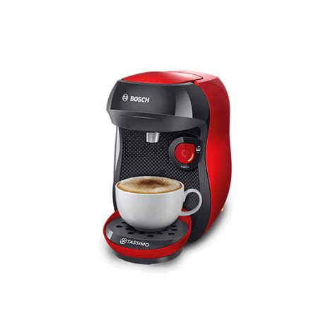 Bosch Tassimo Happy Capsule Coffee Maker Black Includes