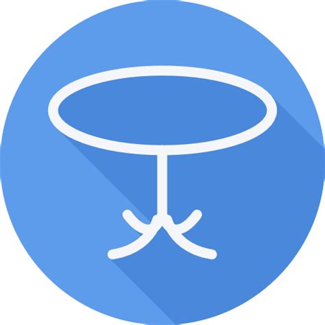 Table Cursor Creative Flat Circular Icon