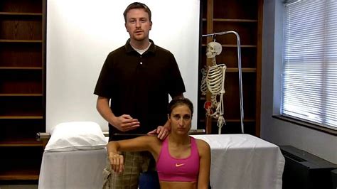 Shoulder Horizontal Abduction And Adduction Youtube