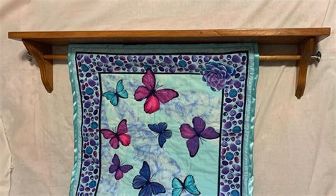 Custom Small Quilt Display Shelf Wall-hanging Shelf Simple - Etsy